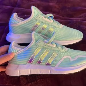 Aqua Adidas Girls shoes